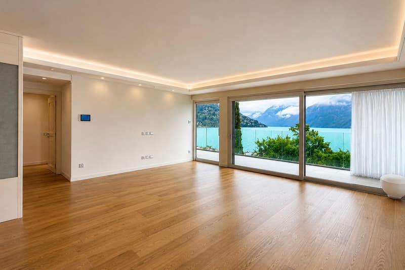 Esclusivo appartamento con vista lago a Lugano (4)