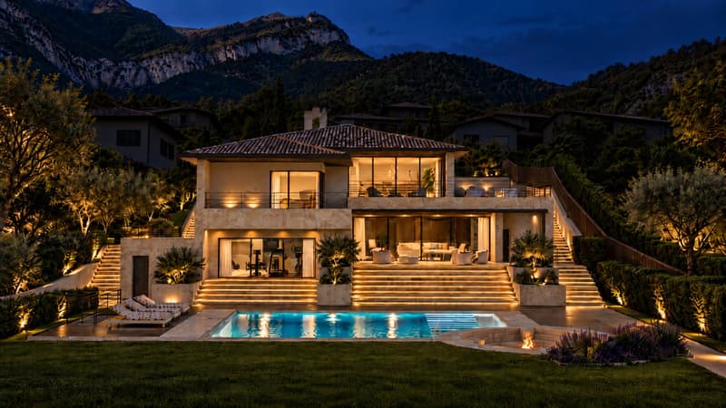Villa Contemporanea con piscina e vista sul Lago di Como (8)
