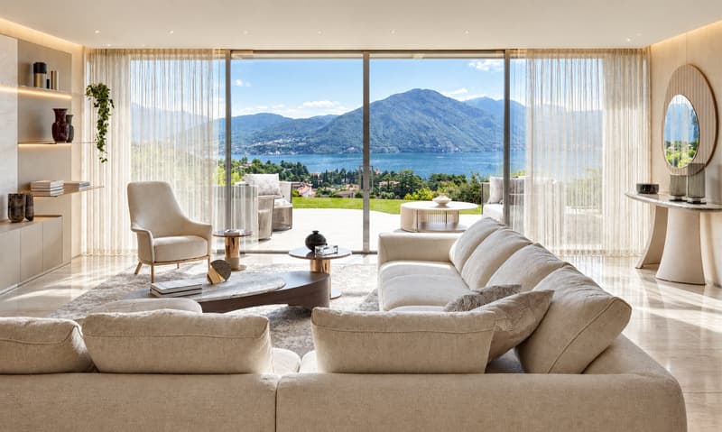 Villa Contemporanea con piscina e vista sul Lago di Como (11)