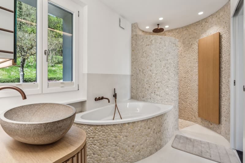 Salle d'eau mixte