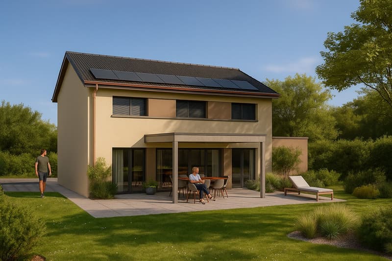 Individual villa with 5.5 rooms on plan (1)