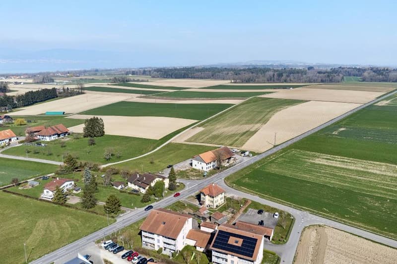 Opportunité: 2 villas jumelées + grange, aux portes d'Estavayer (13)
