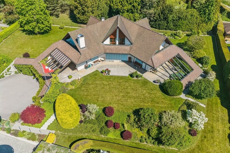 Élégante villa de prestige dans un quartier prisé à Villars-sur-Glâne (2)
