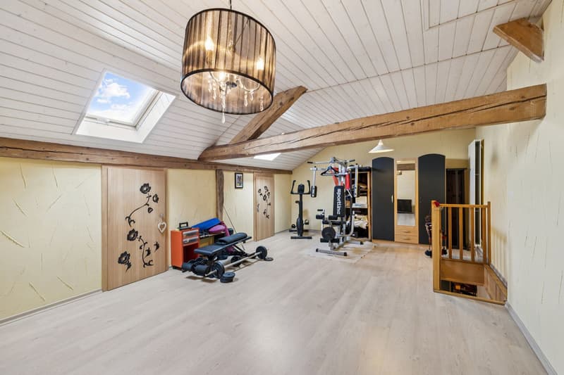 Renovated character house with independent studio and beautiful volumes (9)