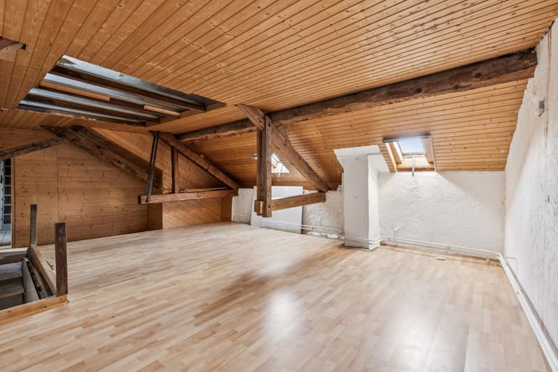 1840 m to renovate or develop in the heart of La Chaux (10)