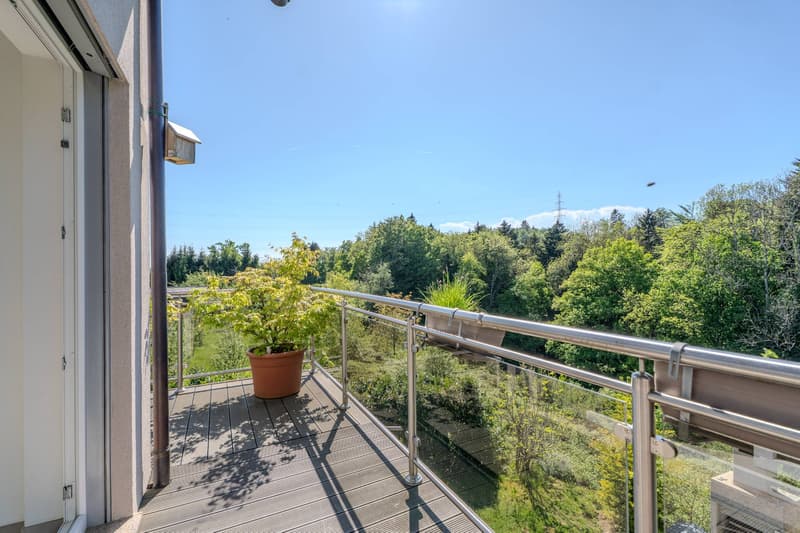 RARE 4.5 ROOM APARTMENT WITH 30M² TERRACE IN THE HEIGHTS OF LAUSANNE (8)