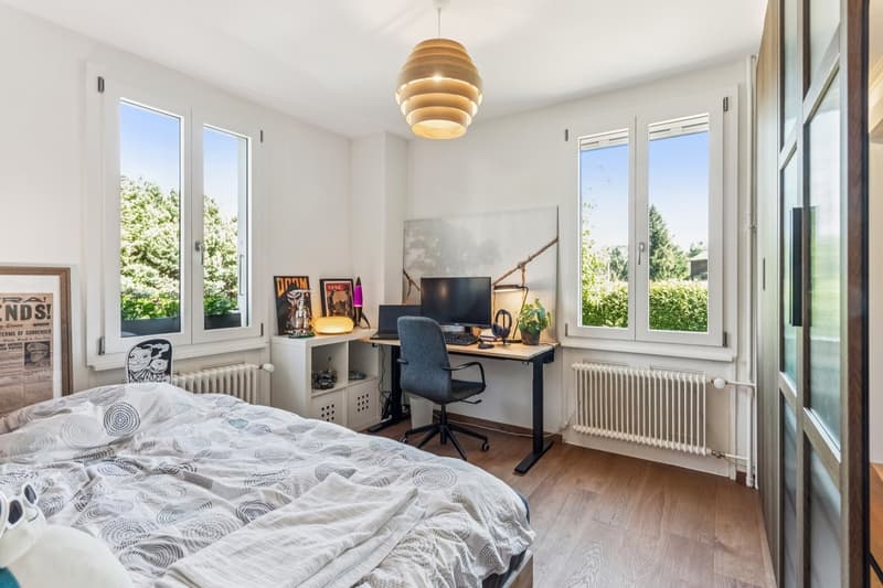 Villa individuelle sur terrain de 2'915 m², gains solaires importants (5)