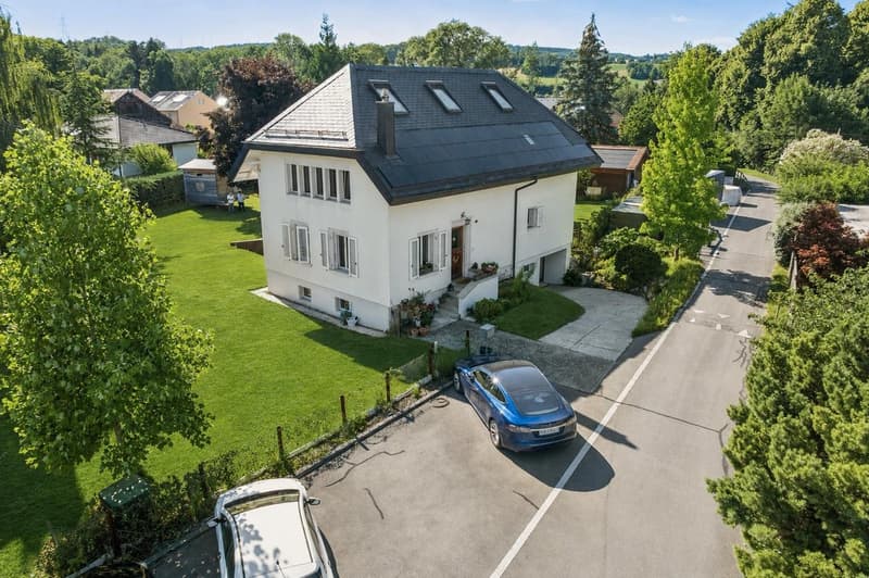 Villa individuelle sur terrain de 2'915 m², gains solaires importants (2)