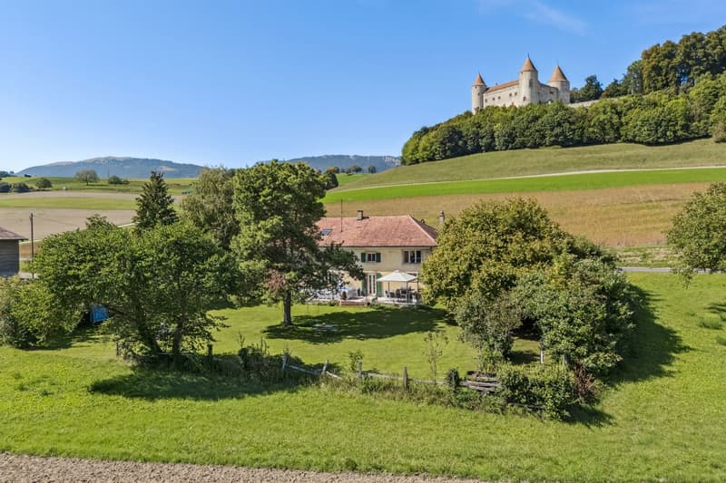 Maison 6.5 pièces avec splendide vue sur le château et la campagne (1)
