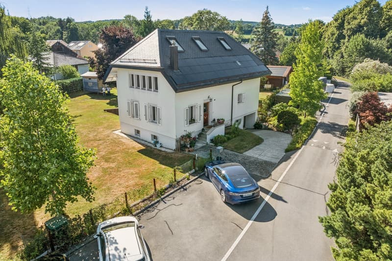 Villa individuelle sur terrain de 2'915 m², gains solaires importants (12)
