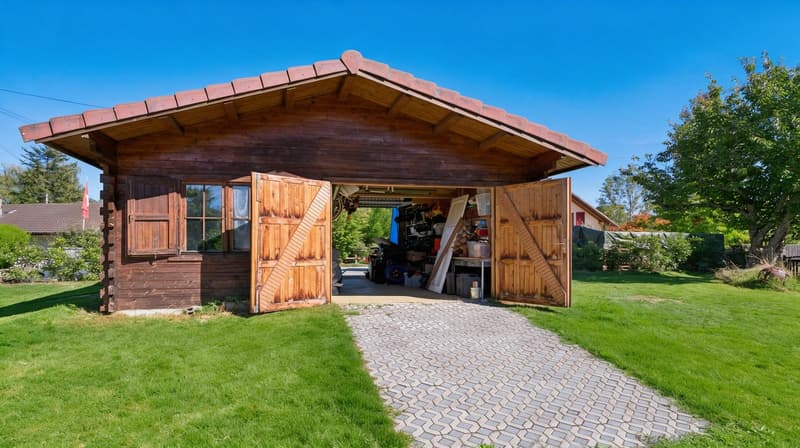 Villa individuelle sur terrain de 2'915 m², gains solaires importants (11)