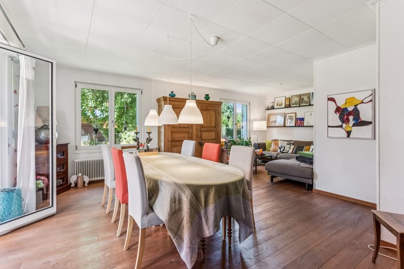 Villa individuelle sur terrain de 2'915 m², gains solaires importants (3)
