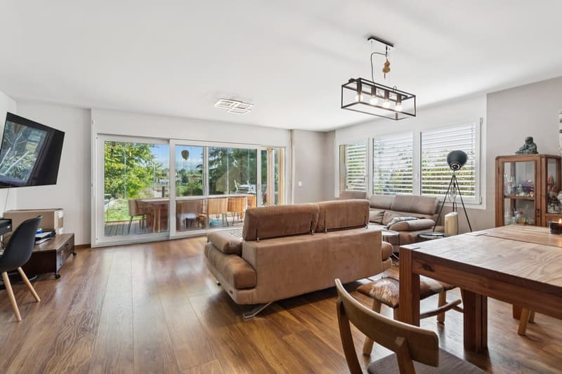 Villa individuelle contemporaine 5.5pièces avec piscine à Carrouge VD (5)