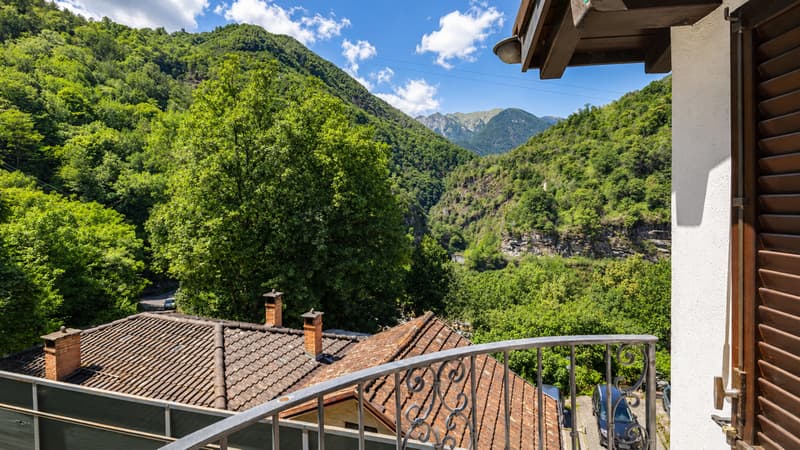 Vista sulle Centovalli | Blick auf die Centovalli