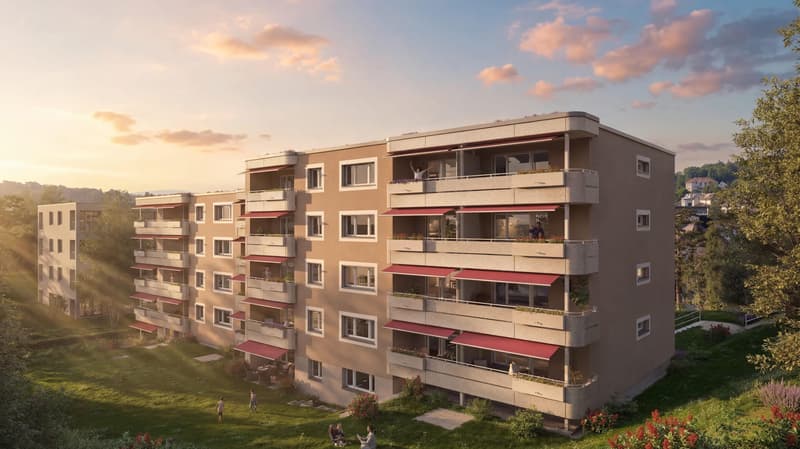 2 Zimmerwohnung in Oberwil - Urban wohnen, natürlich leben (7)