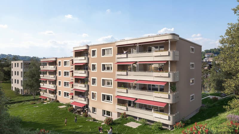 1.5 Zimmerwohnung in Oberwil - Urban wohnen, natürlich leben (1)