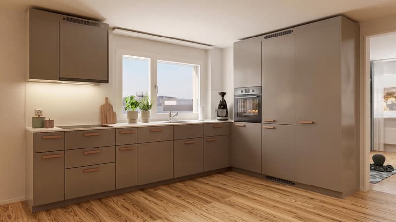 4.5 Zimmerwohnung in Oberwil - Urban wohnen, natürlich leben (3)