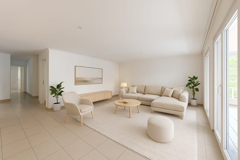 4½ Zi.-Wohnung mit 3 Balkonen - Seenah und als Zweitwohnsitz (9)