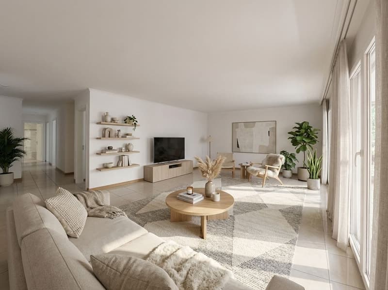 Wohnung 4½ Zimmer mit 3 Balkonen in Locarno (1)