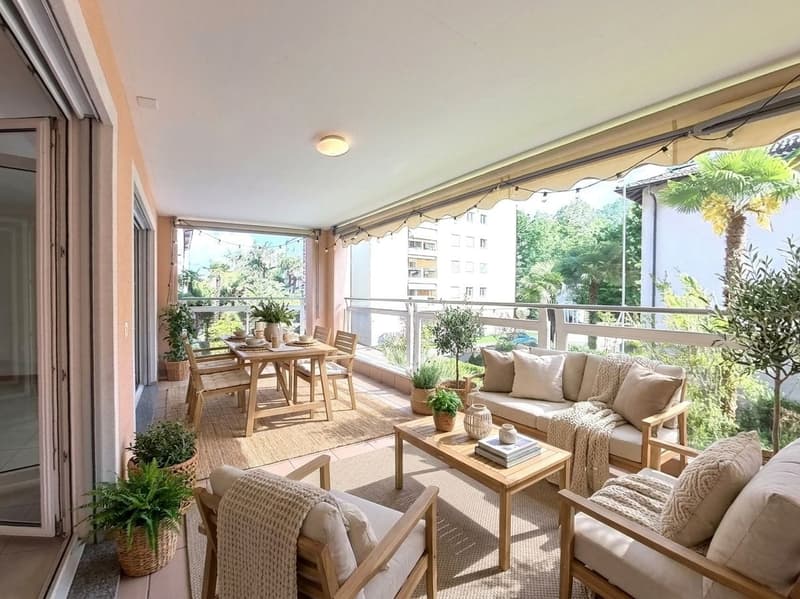 Wohnung 4½ Zimmer mit 3 Balkonen in Locarno (12)