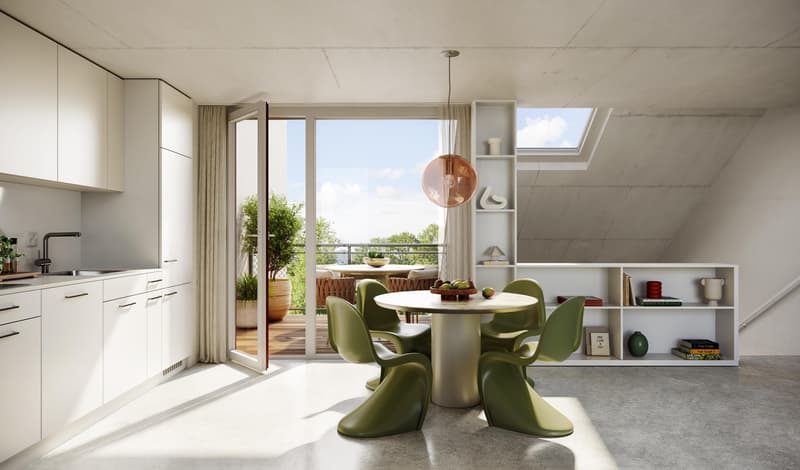 4.5 Zimmer-Maisonette-Wohnung in Bülach (1)