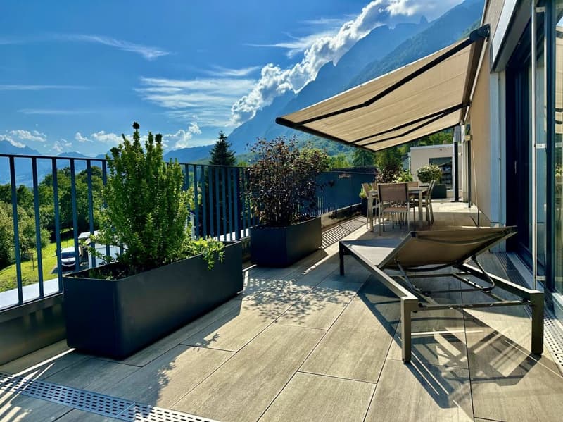 Appartement d'attique élégant de 5,5 pièces avec vue panoramique dans un excellent emplacement dans le havre fiscal (14)