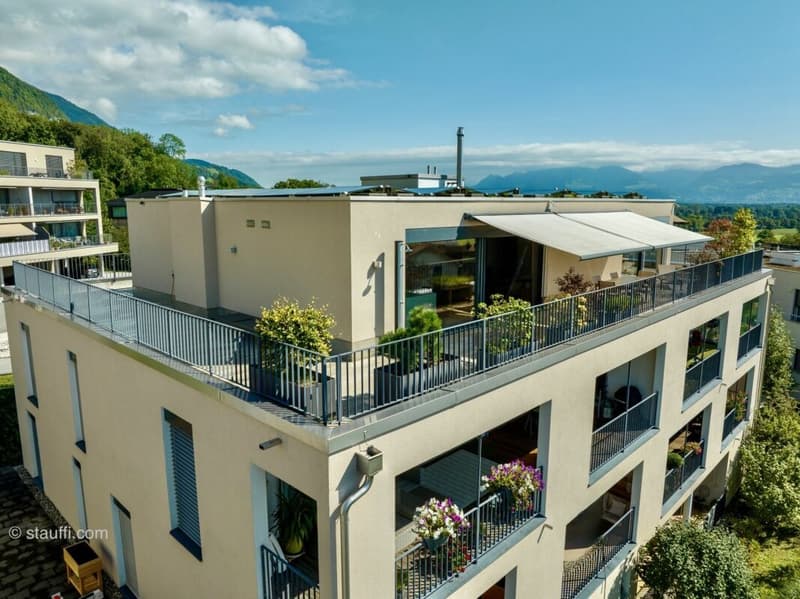 Appartement d'attique élégant de 5,5 pièces avec vue panoramique dans un excellent emplacement dans le havre fiscal (3)