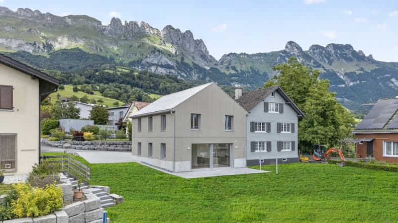 Freistehendes Neubau-Einfamilienhaus in Gams - 4.5 Zimmer Wohngenuss für die ganze Familie (1)