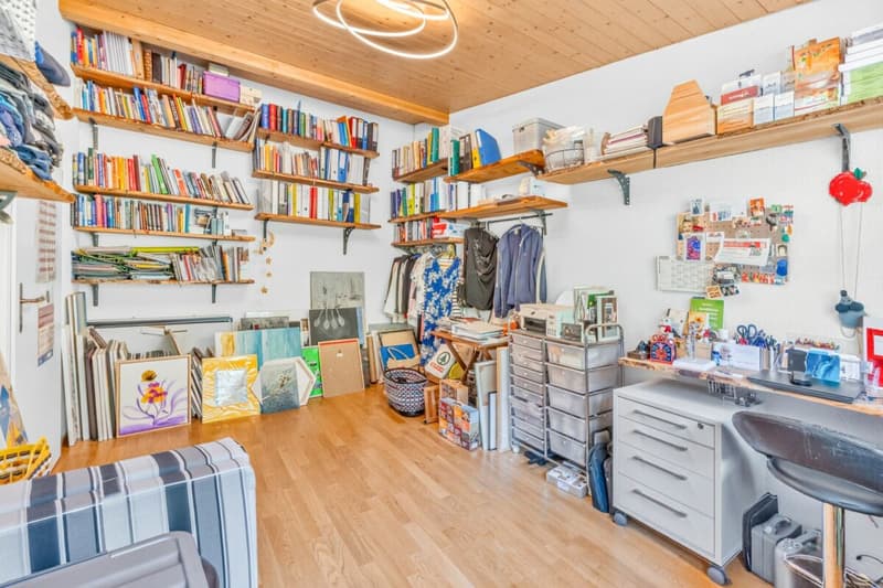 Habiter au-dessus du lac de Walensee - Appartement mansardé de 3½ pièces ensoleillé avec vue panoramique (8)