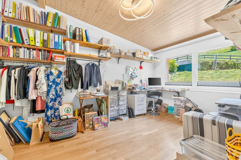Habiter au-dessus du lac de Walensee - Appartement mansardé de 3½ pièces ensoleillé avec vue panoramique (7)