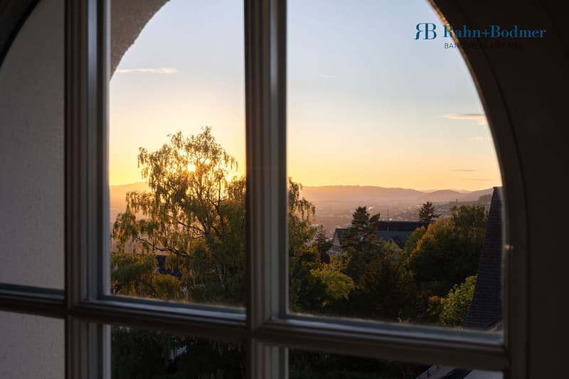 Exclusive single-family house on Zürichberg with privacy, far-reaching views, and separate annex. (16)
