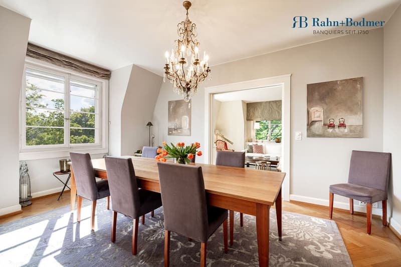 Spacious maisonette apartment with roof terrace in exclusive Zürichberg location (7)