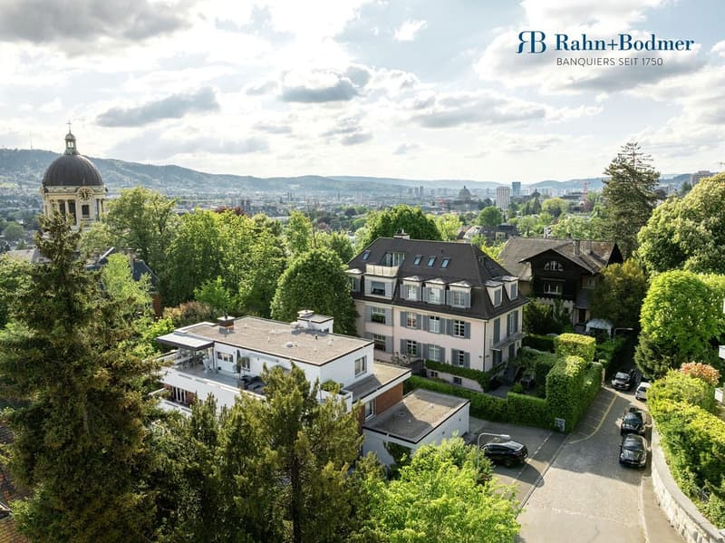 Spacious maisonette apartment with roof terrace in exclusive Zürichberg location (2)