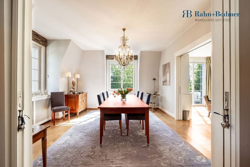 Spacious maisonette apartment with roof terrace in exclusive Zürichberg location (1)