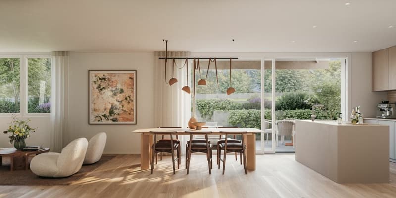 BIRKE - Grosszügige 4 1/2 Zimmer Maisonette-Gartenwohnung (4)