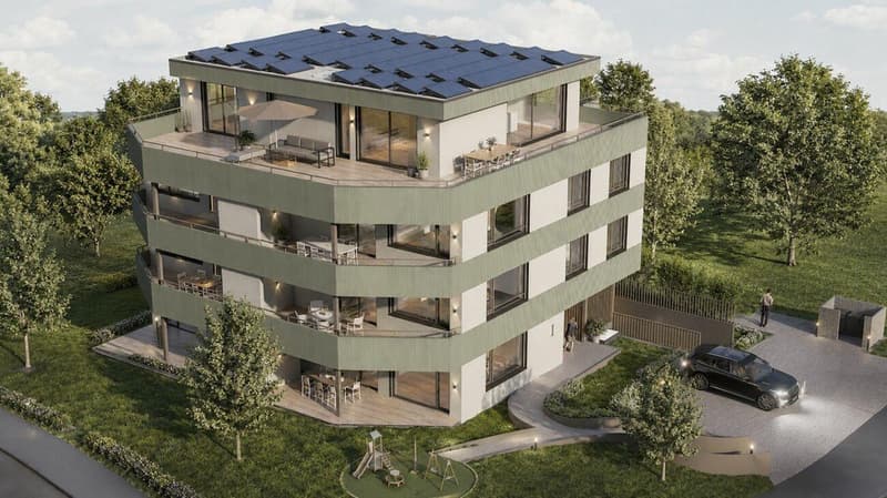 Modern living with sunny balcony in Oftringen (2)