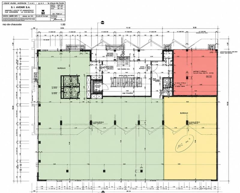Offices/locals 102-402 m², high visibility - La Chaux-de-Fonds (3)