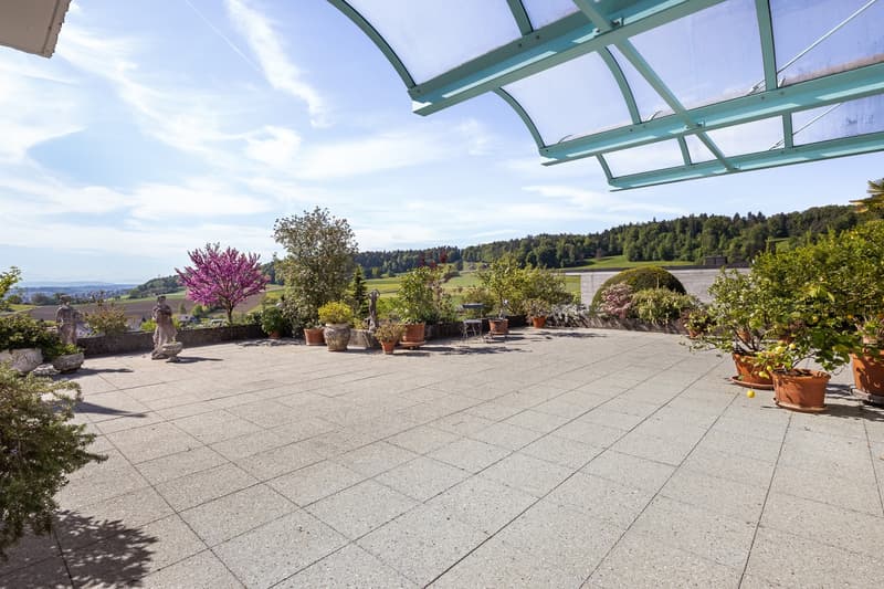 Terrasse mit Weitsicht