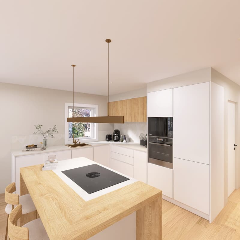 Nuovo progetto di 3 ville contemporanee in un quartiere residenziale ricercato (5)