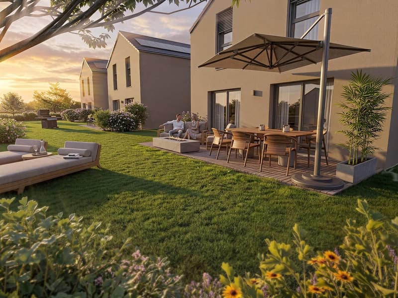 Nuovo progetto di 3 ville contemporanee in un quartiere residenziale ricercato (1)