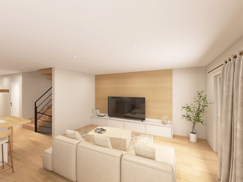 Nuovo progetto di 3 ville contemporanee in un quartiere residenziale ricercato (8)