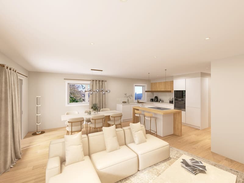 Nuovo progetto di 3 ville contemporanee in un quartiere residenziale ricercato (7)