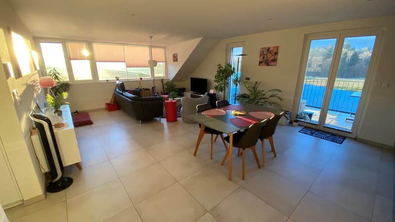 Magnificent 3.5-room apartment with unobstructed view of the countryside (3)