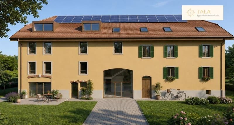 Une ferme de caractère, 11 appartements à découvrir (2)