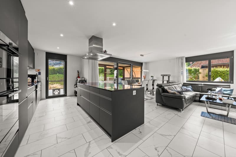 4.5-room garden apartment with 50 m² terrace in Gränichen for sale (8)