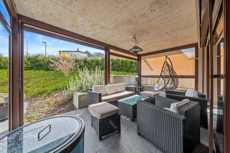 4.5-room garden apartment with 50 m² terrace in Gränichen for sale (3)