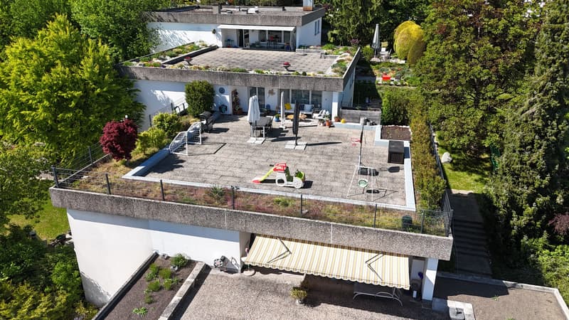Bellach: 5.5-room terrace house, 200 m² terrace, renovated (2)