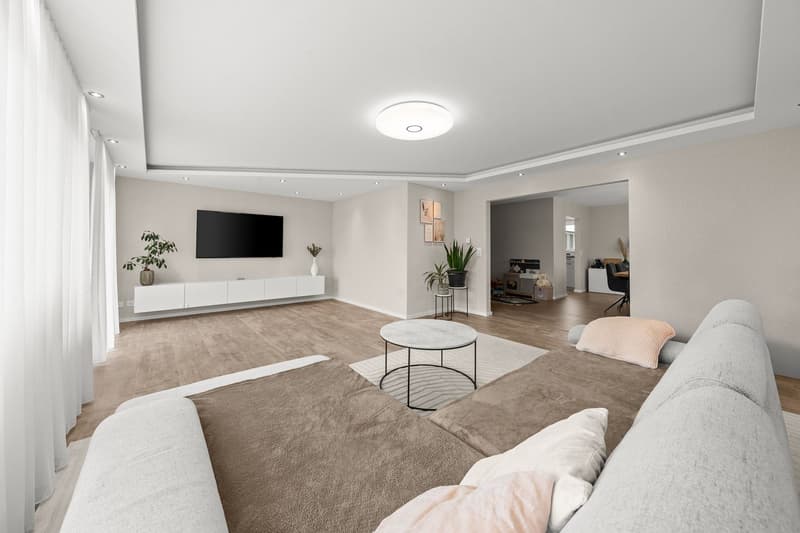 Bellach: 5.5-room terrace house, 200 m² terrace, renovated (6)
