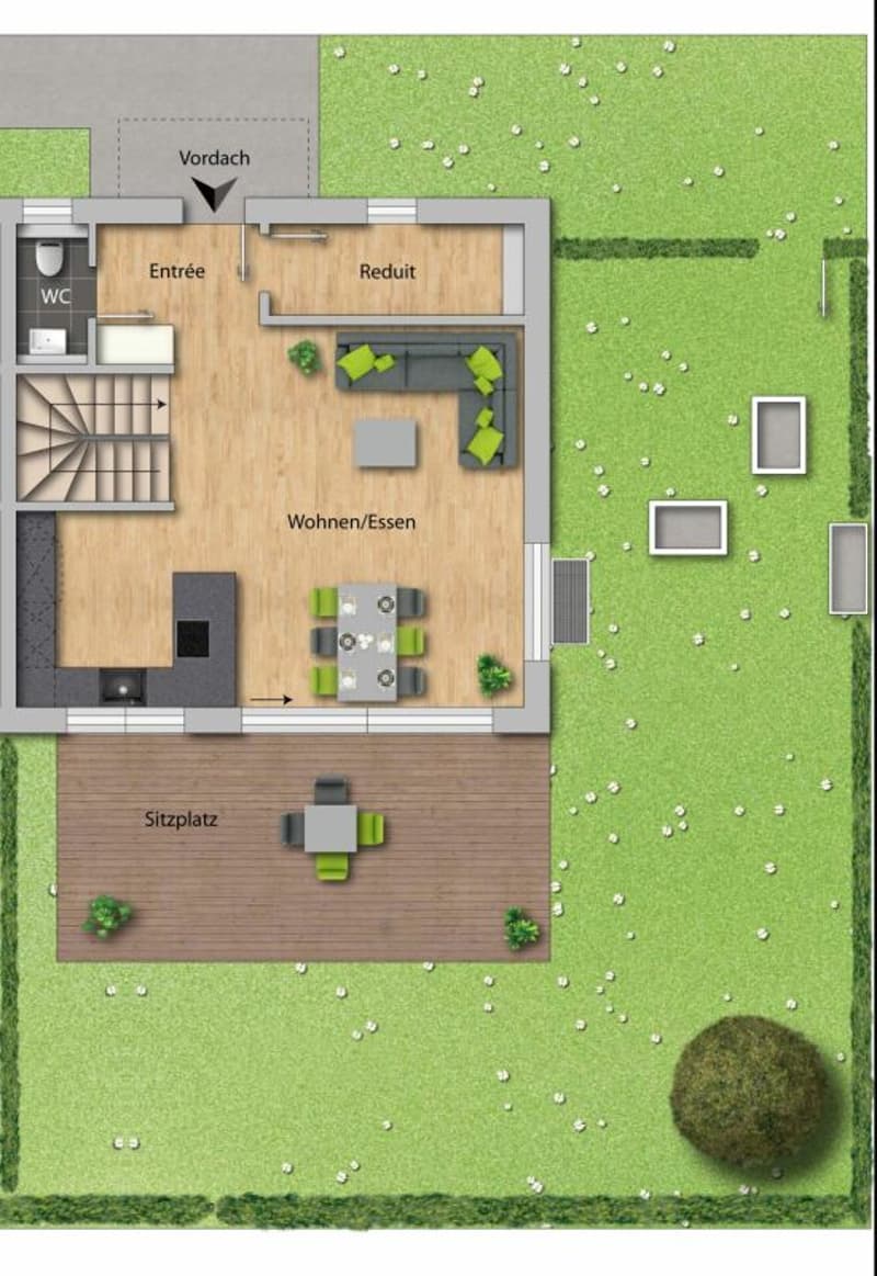 EG - Einfamilienhaus Bahnhofstrasse 50b