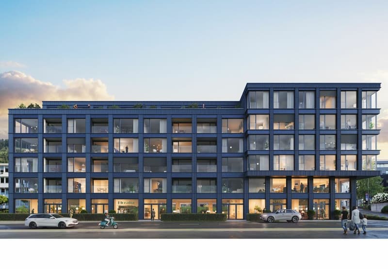 Ihr neuer Standort im repräsentativen und einzigartigen Neubau «La Mirar» (2)